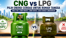 Kementerian ESDM tengah menyiapkan penggunaan Compressed Natural Gas (CNG) tabung 3 kilogram sebagai alternatif pengganti LPG 3 kg.