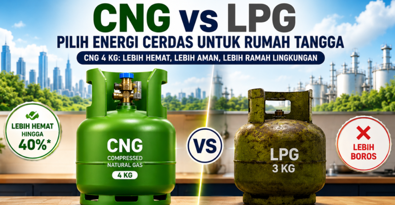 Kementerian ESDM tengah menyiapkan penggunaan Compressed Natural Gas (CNG) tabung 3 kilogram sebagai alternatif pengganti LPG 3 kg.