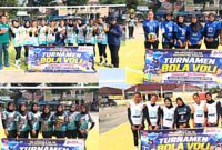 Perhelatan turnamen bola voli Delta Nusantara Cup memasuki hari kedua dengan suasana yang semakin semarak.