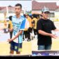 Partai puncak Turnamen Bola Voli Delta Nusantara CUP 2026 berlangsung sengit dan sarat tensi. Minggu (21/6/2026).
