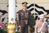 Upacara Hari Lahir Pancasila di Pimpin Irwasda Polda Jawa Barat, Kombes Pol. Benny Subandi. 