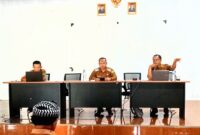 Camat Tanjungsiang, Rano, menggelar rapat koordinasi (rakor) bersama para kepala desa (kades) dan Badan Permusyawaratan Desa (BPD) se-Kecamatan Tanjungsiang.