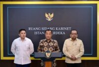 Perkuat Akselerasi Program Makan Bergizi Gratis, Presiden Prabowo Lakukan Pergantian Kepemimpinan Badan Gizi Nasional. Poto BPMI Setpres. 