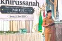 Camat Tanjungsiang menghadiri Haflah Akhirussanah MDTU se-Kecamatan Tanjungsiang Tahun 2026.