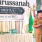 Camat Tanjungsiang menghadiri Haflah Akhirussanah MDTU se-Kecamatan Tanjungsiang Tahun 2026.