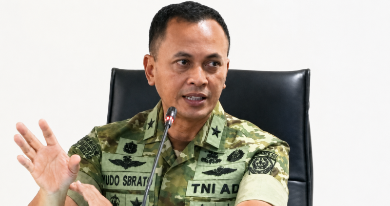 Kepala Biro Informasi Pertahanan Sekretariat Jenderal Kemhan, Brigjen TNI Rico Ricardo Sirait. 
