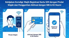 Kementerian Komunikasi dan Digital (Komdigi) resmi mewajibkan seluruh operator seluler menerapkan registrasi pelanggan baru menggunakan verifikasi biometrik berbasis face recognition (pindai wajah).