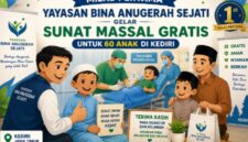 Memperingati Milad ke-1, Yayasan Bina Anugerah Sejati yang menaungi Panti ODGJ Syifaul Qolby menggelar kegiatan sosial berupa sunat massal gratis bagi 60 anak.