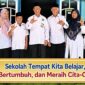 Kepala MTs Muhammadiyah 20 Menongo, Suparno, S.Pd., bersama dewan guru siap menyambut peserta didik pada hari pertama masuk sekolah Tahun Ajaran 2026/2027. Melalui semangat 