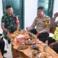 memperkuat sinergitas dan soliditas antarinstansi, Kapolsek Cisalak AKP Endang Pirtana, S.Pd., bersama Kapolsek Tanjungsiang IPDA Alimansyah NS, CHRA., CPHR., melaksanakan silaturahmi ke Markas Koramil (Mako) 0505 Cisalak/Tanjungsiang, Selasa (14/7/2026).