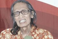Guru Besar Fakultas Ilmu Pengetahuan Budaya (FIB) Universitas Indonesia, Prof. Anhar Gonggong. 