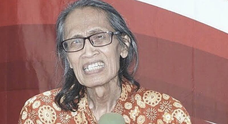 Guru Besar Fakultas Ilmu Pengetahuan Budaya (FIB) Universitas Indonesia, Prof. Anhar Gonggong. 