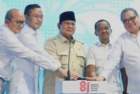 Presiden Prabowo Subianto resmi meluncurkan program Biodiesel B50 di Rest Area KM 57 Tol Jakarta-Cikampek, Kabupaten Karawang, Jawa Barat. 