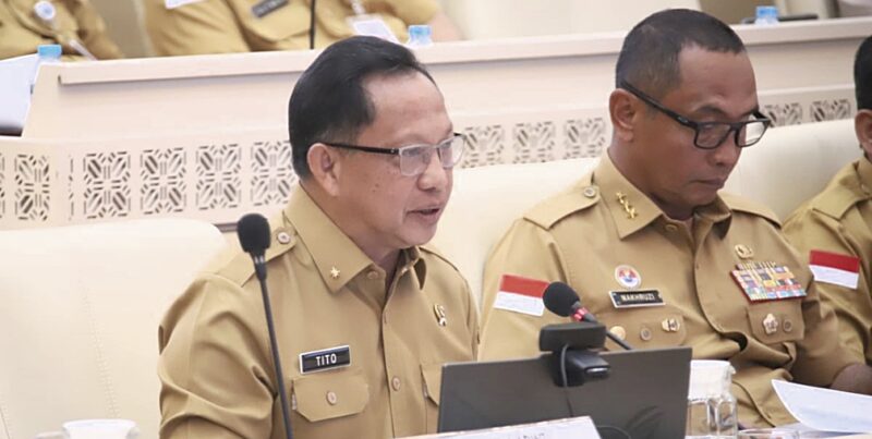 Menteri Dalam Negeri (Mendagri) Tito Karnavian. 