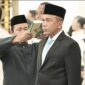 Menteri Imigrasi dan Pemasyarakatan (Imipas) Agus Andrianto resmi melantik Komjen Pol Rudi Setiawan sebagai Inspektur Jenderal (Irjen) Kementerian Imigrasi dan Pemasyarakatan (Kemenimipas).