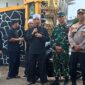 Kirab pataka dimulai dari halaman Kantor Kecamatan Tanjungsiang dan menyusuri seluruh desa di wilayah kecamatan. 