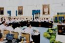 Bakom RI, Muhammad Qodari, menjelaskan bahwa pengaturan posisi tempat duduk dalam Sidang Kabinet Paripurna di Istana Kepresidenan. 