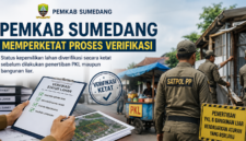 Pemkab Sumedang memperketat proses verifikasi status kepemilikan lahan sebelum melakukan penertiban pedagang kaki lima (PKL) maupun bangunan liar. 